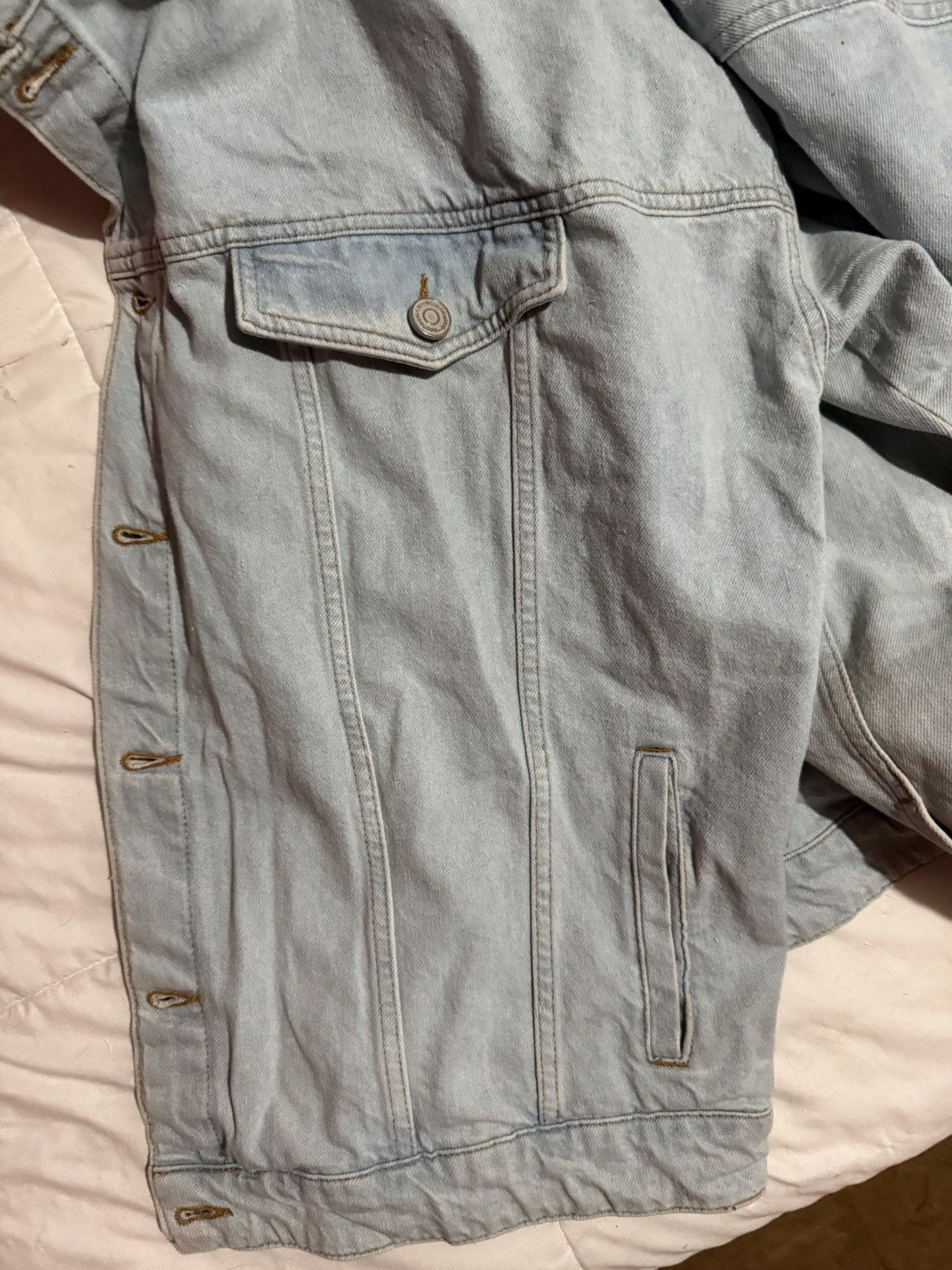 Other BHM Denim/Jean Jacket Light Blue Size US XL / EU 56 / 4 - 2 Thumbnail