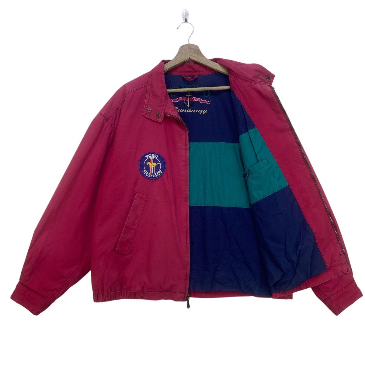 Ford Vintage 90s Racing Ford Mustang Land’ End Runaway Jacket Size US M / EU 48-50 / 2 - 3 Thumbnail