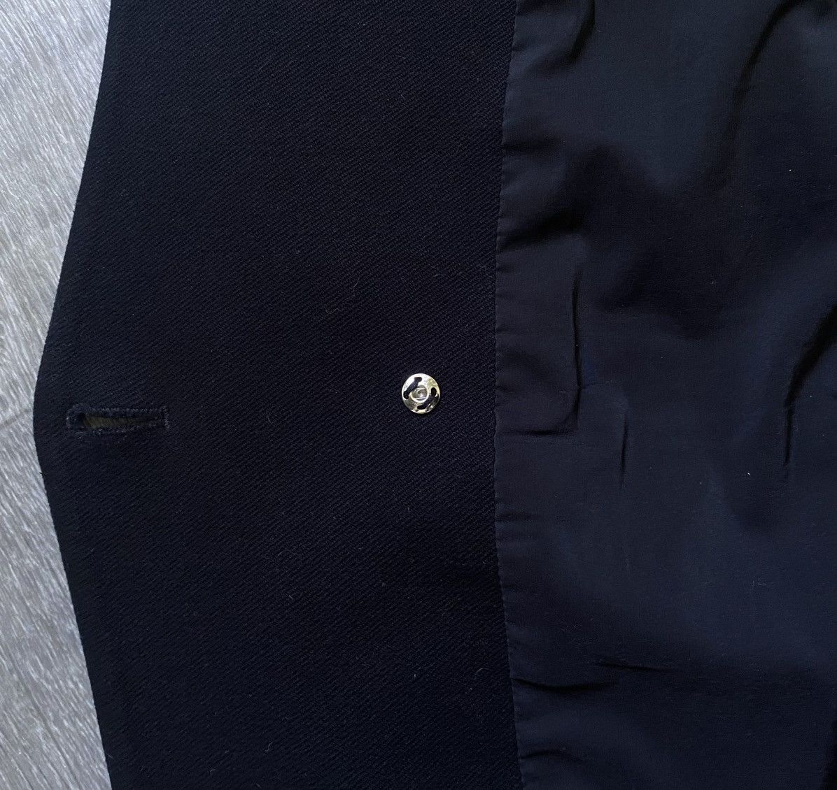 Helmut Lang Women’s Helmut Lang Made in USA Black Viscose Blazer Jacket Size M / US 6-8 / IT 42-44 - 13 Thumbnail