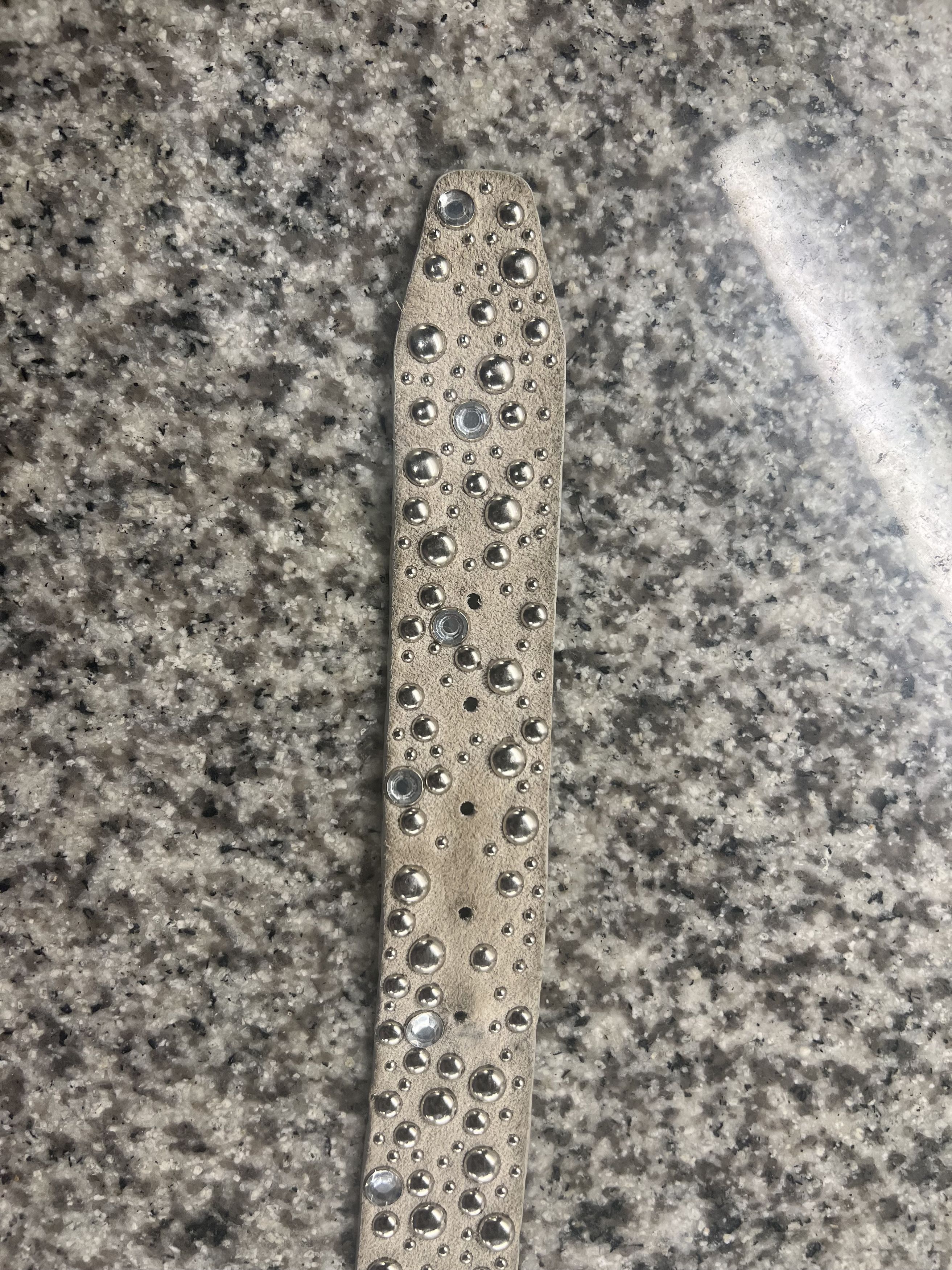 B.B. Simon Studded belt (BB simons) look alike Size 38 - 5 Thumbnail