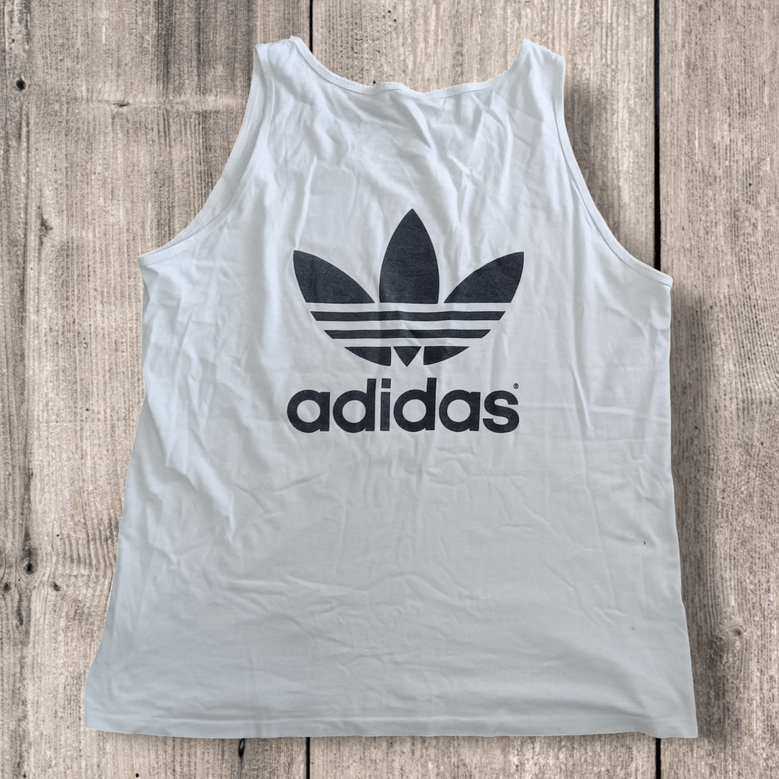 Adidas Vintage | Adidas Tank Top Size US L / EU 52-54 / 3 - 2 Thumbnail