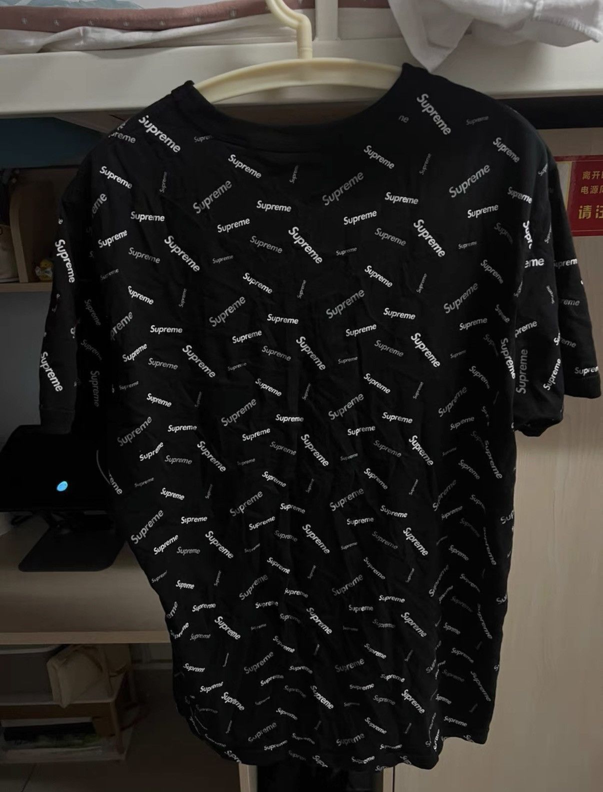 Supreme Supreme 18FW Scatter Ringer Tee Size US L / EU 52-54 / 3 - 2 Thumbnail