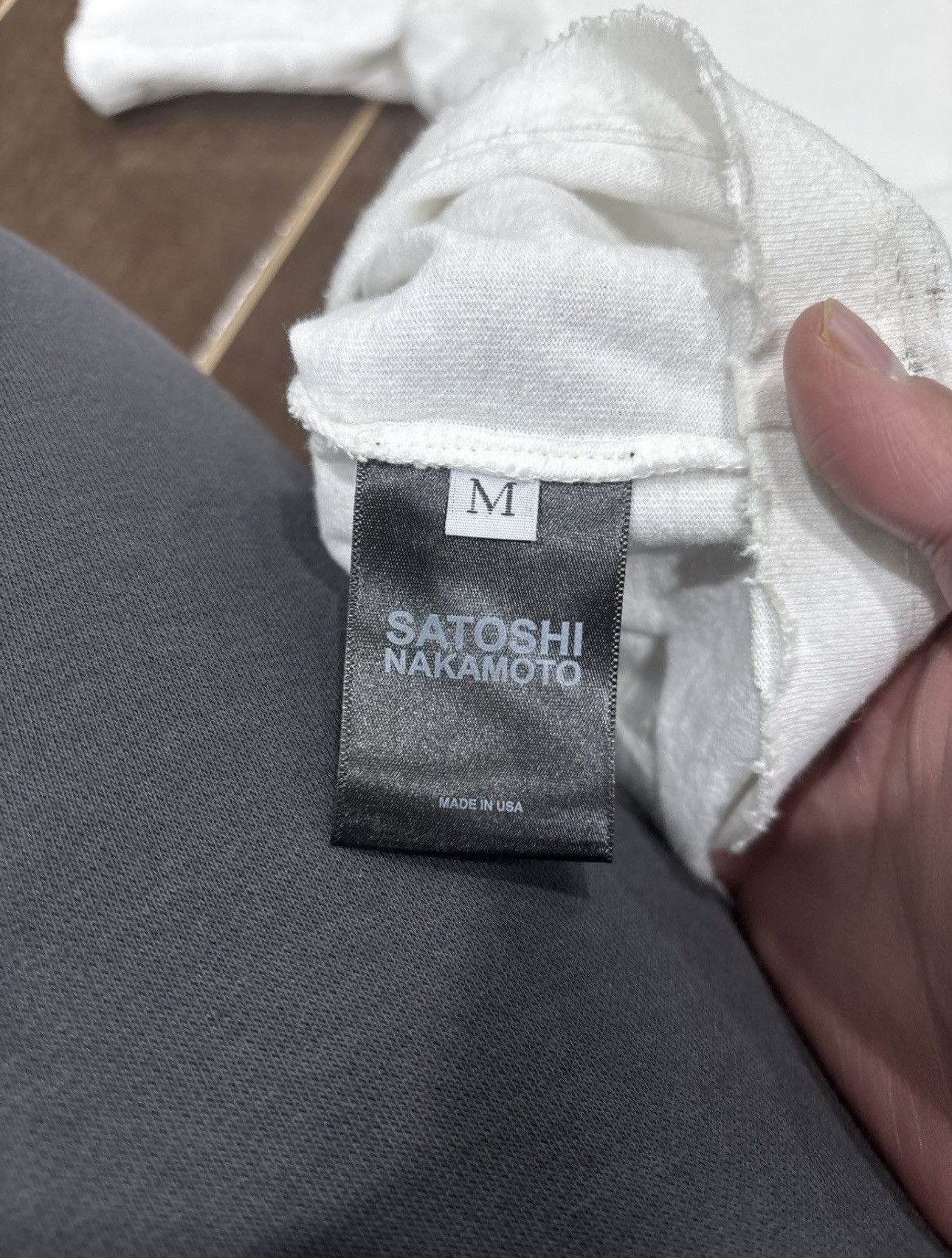 Satoshi Nakamoto SATOSHI NAKAMOTO DESTROYED LUKE TEE Size US M / EU 48-50 / 2 - 5 Thumbnail