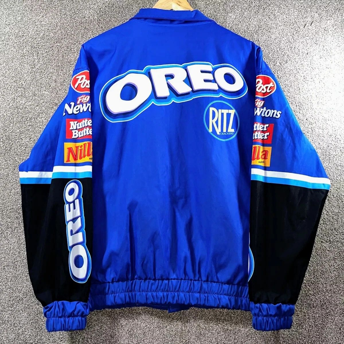 Vintage 🔥Oreo NASCAR Busch Series Unisex Adults y2k Racing Jacket Size US L / EU 52-54 / 3 - 2 Thumbnail
