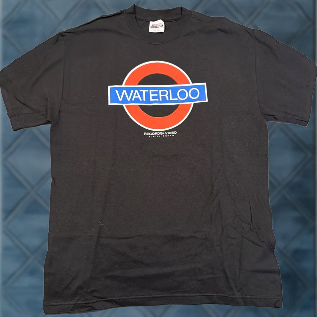 Hanes VINTAGE Waterloo Records Video Austin Texas Black T Shirt Medium NWOT Size US M / EU 48-50 / 2 - 1 Thumbnail