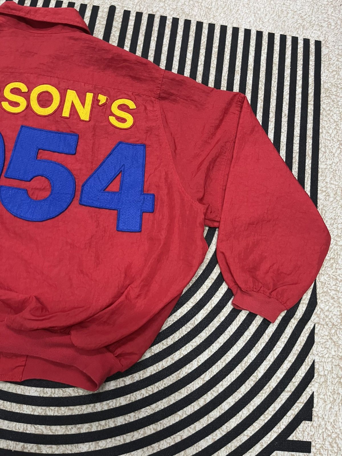 PERSON'S 90s PERSONS 1054 BOMBER LIGHT JACKET BAGGY STYLE Size US L / EU 52-54 / 3 - 13 Thumbnail