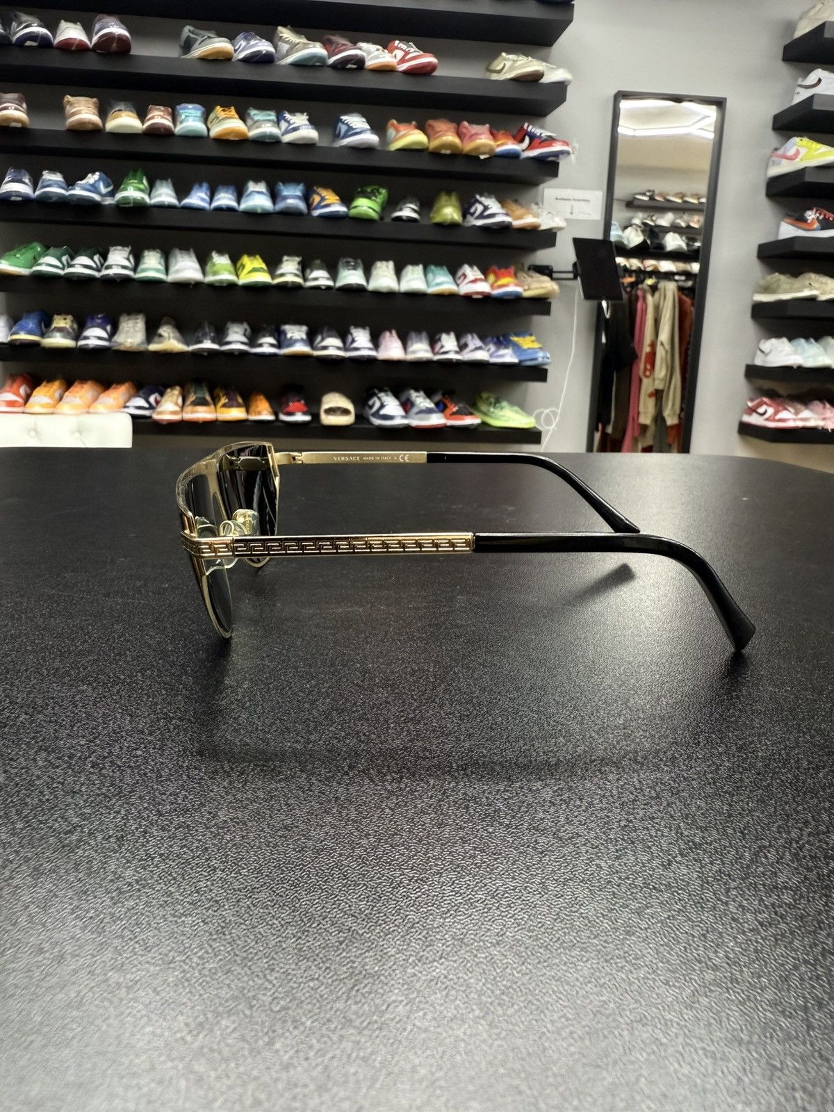 Versace AUTHENTIC Mens Versace Gold Sunglasses Size ONE SIZE - 5 Thumbnail