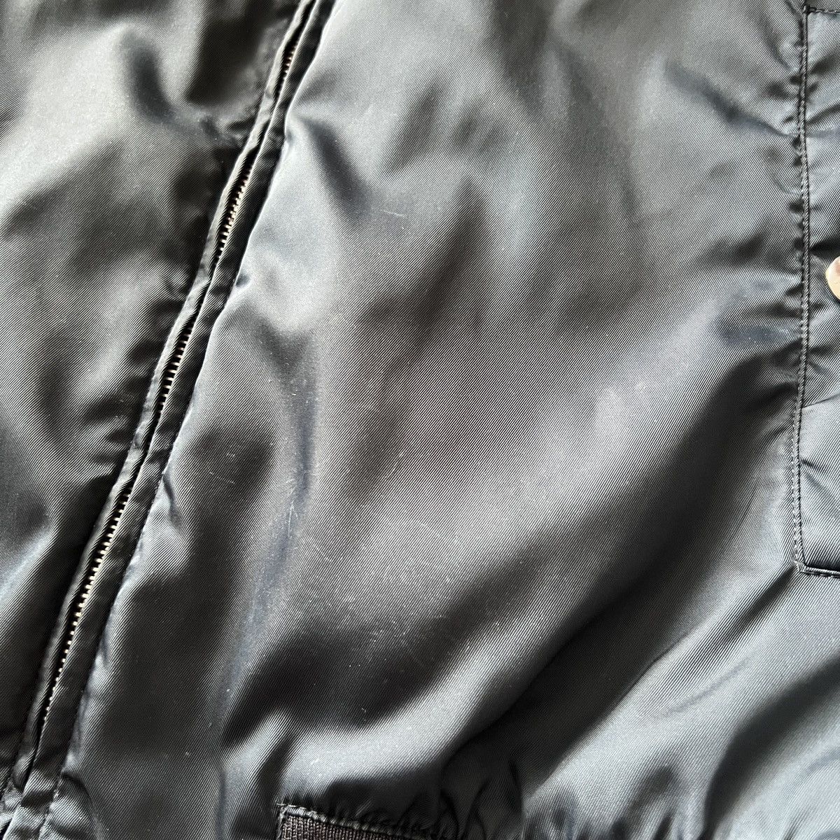 Prada 🔥🔥 Prada Nylon Gabardine Bomber Jacket Size US L / EU 52-54 / 3 - 11 Thumbnail