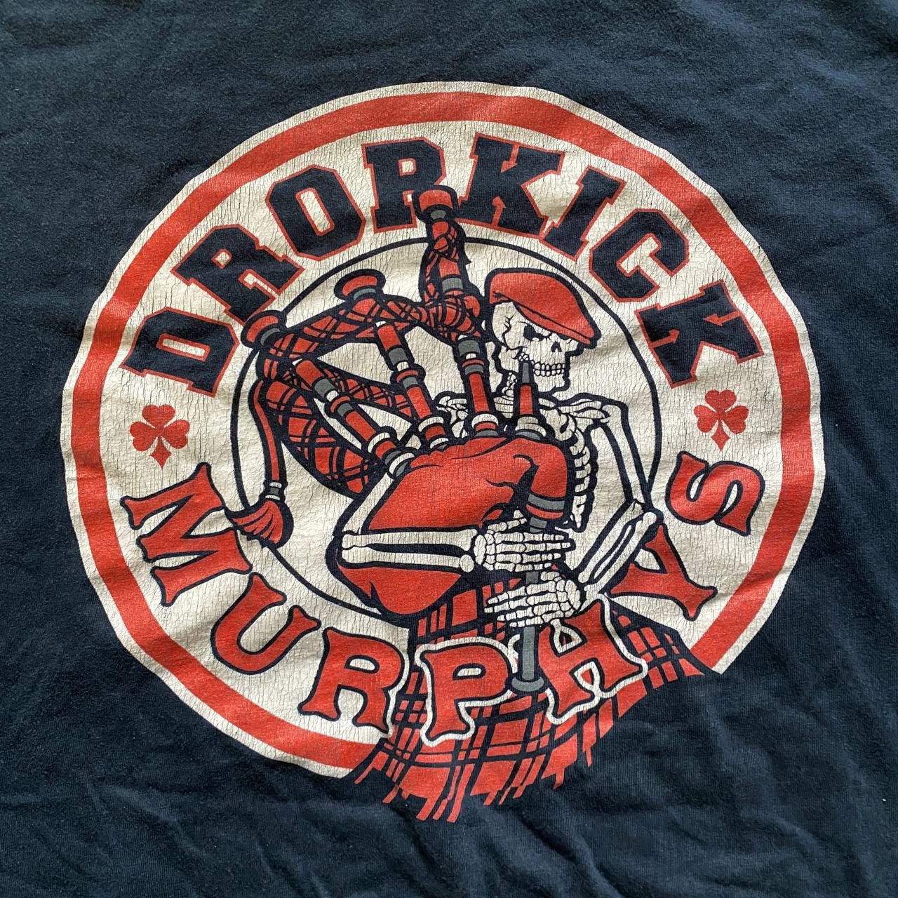 Band Tees × Vintage VINTAGE Y2K DROPKICK MURPHYS AMAZING RARE TOUR T SHIRT 211 Size US XXL / EU 58 / 5 - 3 Thumbnail