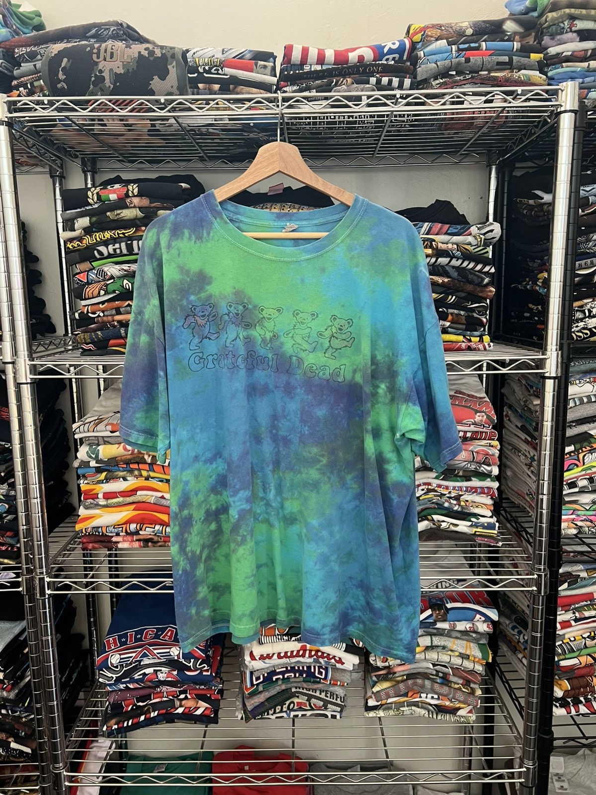 Grateful Dead 2000s Grateful Dead Dancing Bears Tie Dye Band Tee Size US XXL / EU 58 / 5 - 1 Thumbnail