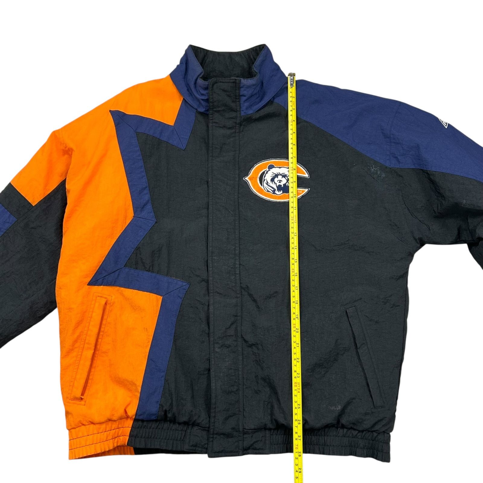 NFL VTG 90s NFL CHICAGO BEARS APEX ONE STAR LOGO PUFFER JACKET Size US L / EU 52-54 / 3 - 15 Thumbnail
