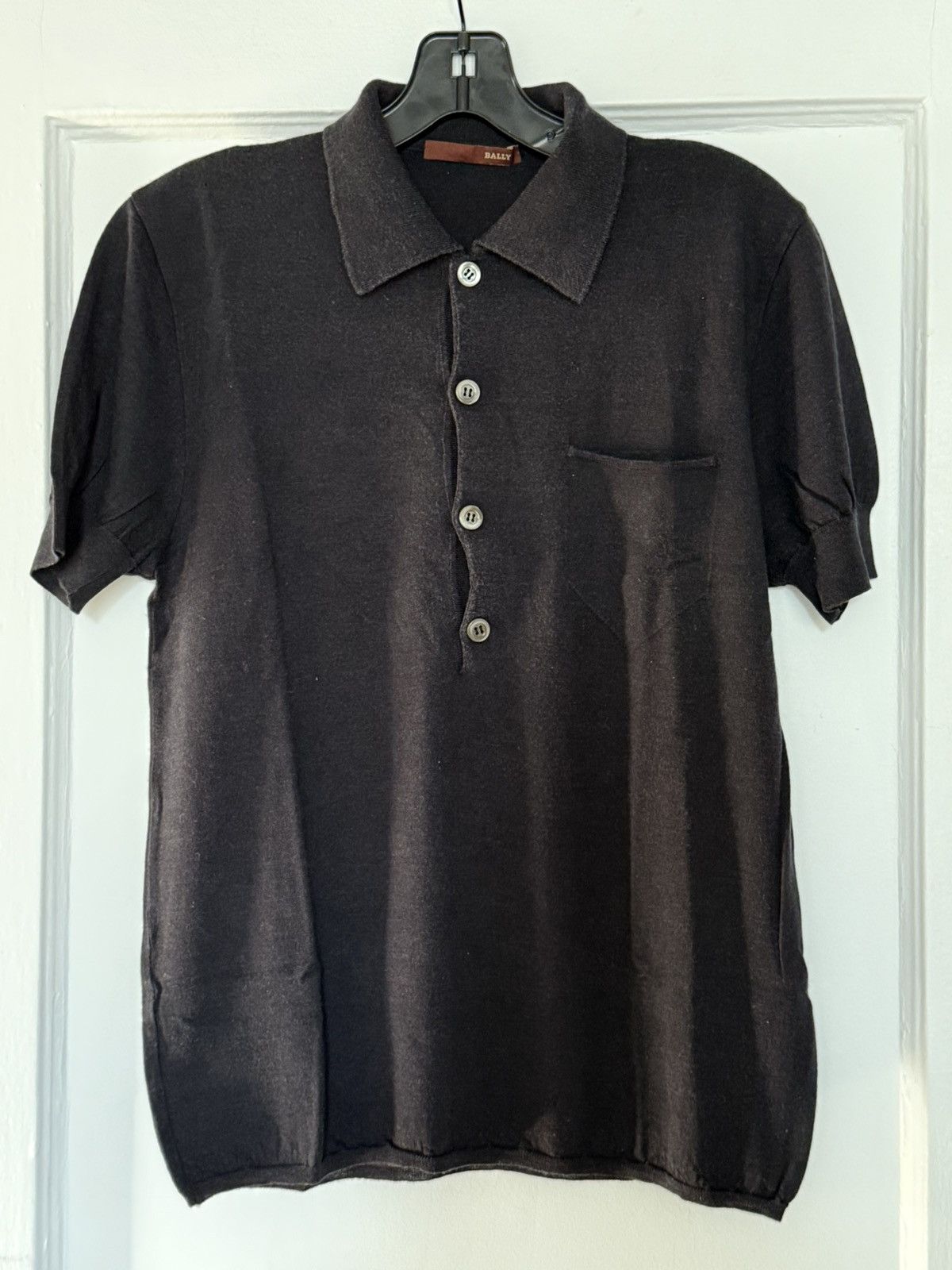 Bally Bally Black Combed Cotton Polo M Size US M / EU 48-50 / 2 - 1 Thumbnail