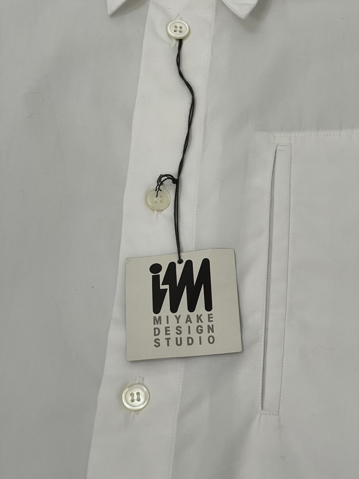 Issey Miyake Deadstock Oversized White Shirt IM Issey Miyake 5🟩4 Size US L / EU 52-54 / 3 - 14 Thumbnail