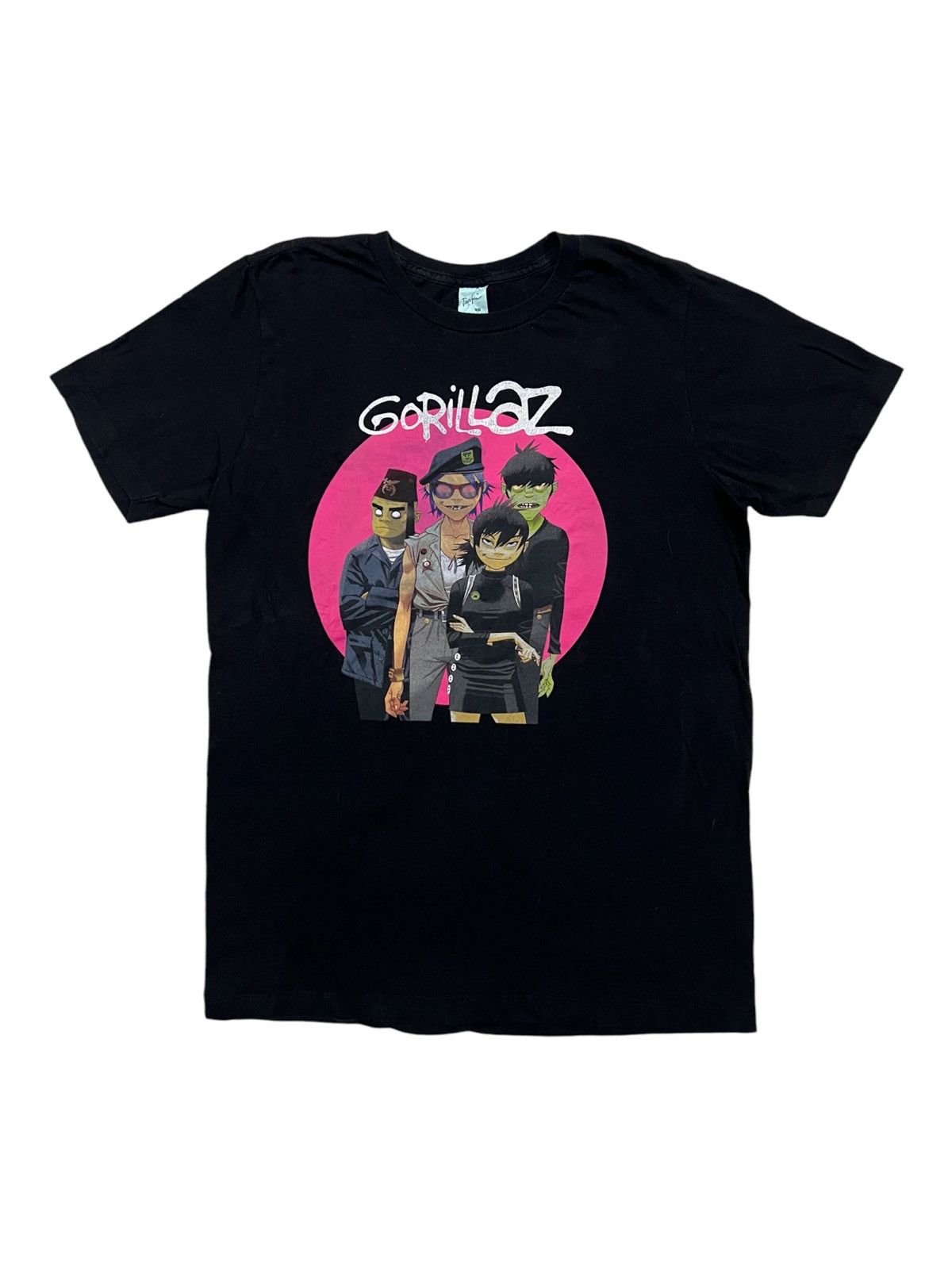 Band Tees × Pacific and Co. × Vintage Vintage Gorrilaz Iconic Band Logo Pacific Tag Shirt Size US M / EU 48-50 / 2 - 1 Thumbnail