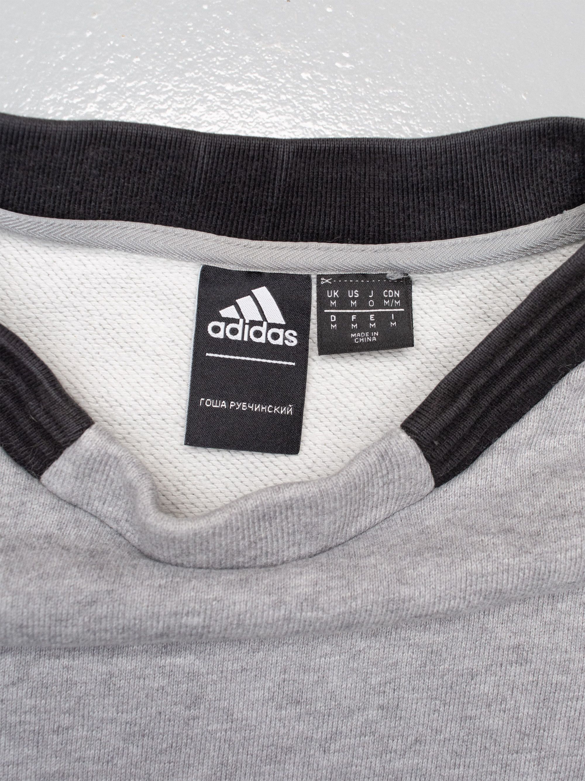 Adidas × Gosha Rubchinskiy adidas X Gosha Rubchinskiy A/W 2018 "Russia" crewneck (grey) Size US M / EU 48-50 / 2 - 8 Thumbnail