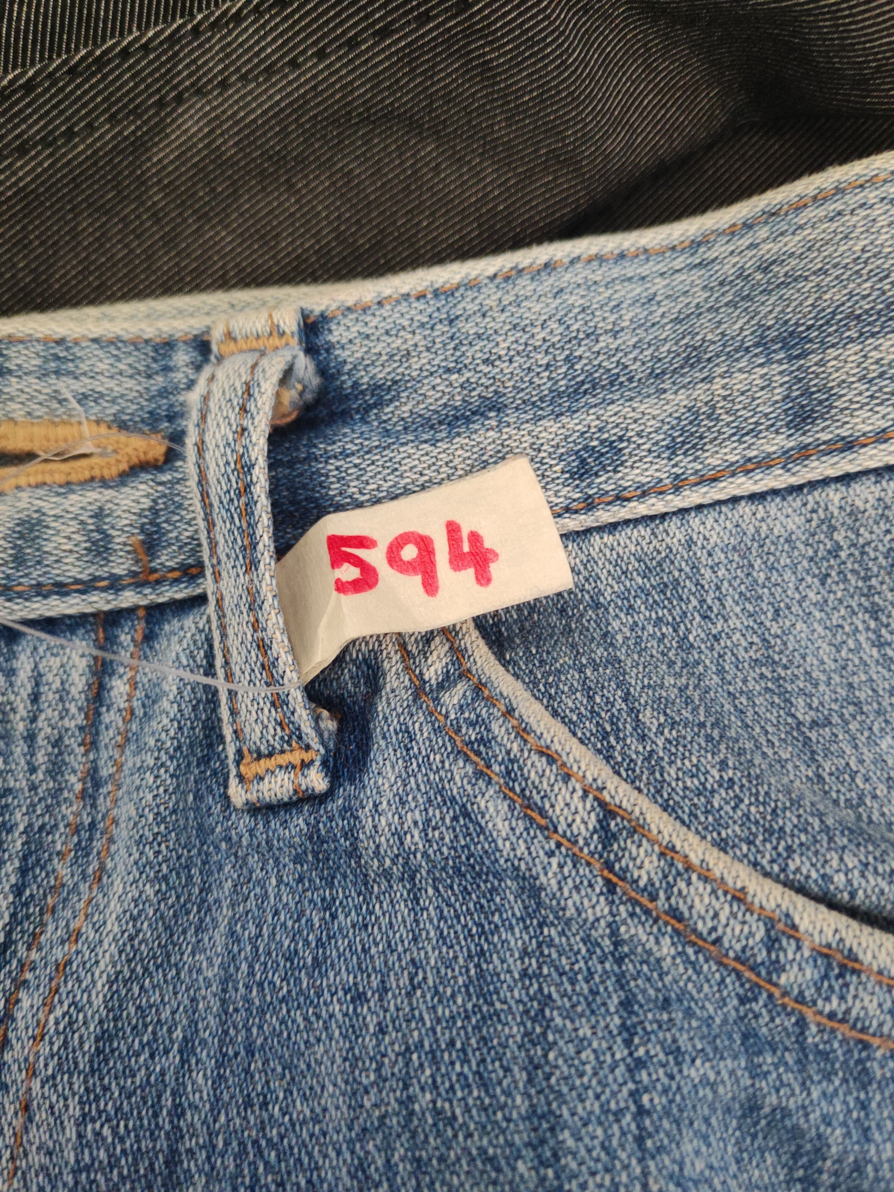 Vintage DL Wrangler Blue Distressed Ripped Jeans #594 Size US 28 / EU 44 - 17 Thumbnail
