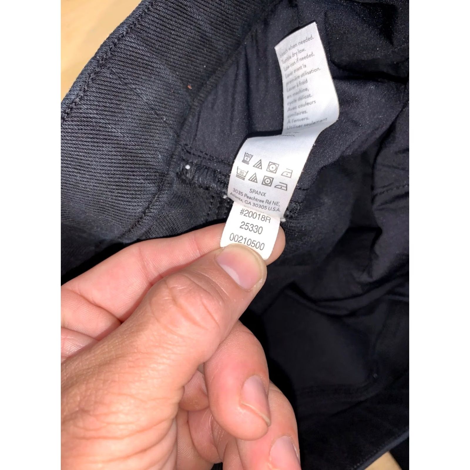 Spanx Spanx Leggings Women L Black Ankle Shaping Stretch Casual Size 36" / US 14 / IT 50 - 4 Thumbnail