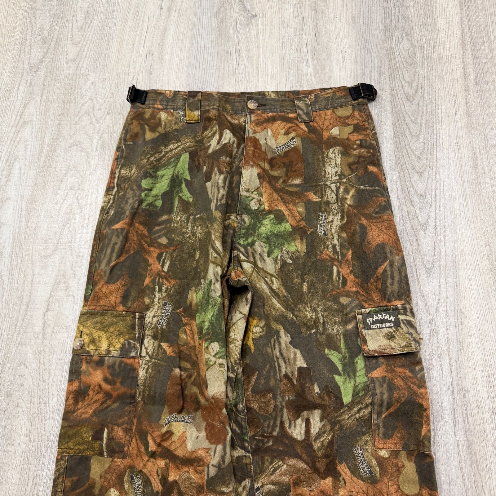 Vintage Vintage Spartan Outdoors Camo Cargo Pants Large Camouflage Size US 34 / EU 50 - 3 Thumbnail