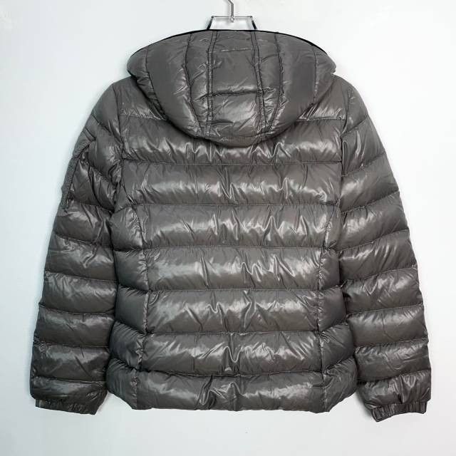 Moncler Moncler Bady Logo Silver Gray Quilted Down Hooded Jacket Coa Size XL / US 12-14 / IT 48-50 - 8 Thumbnail