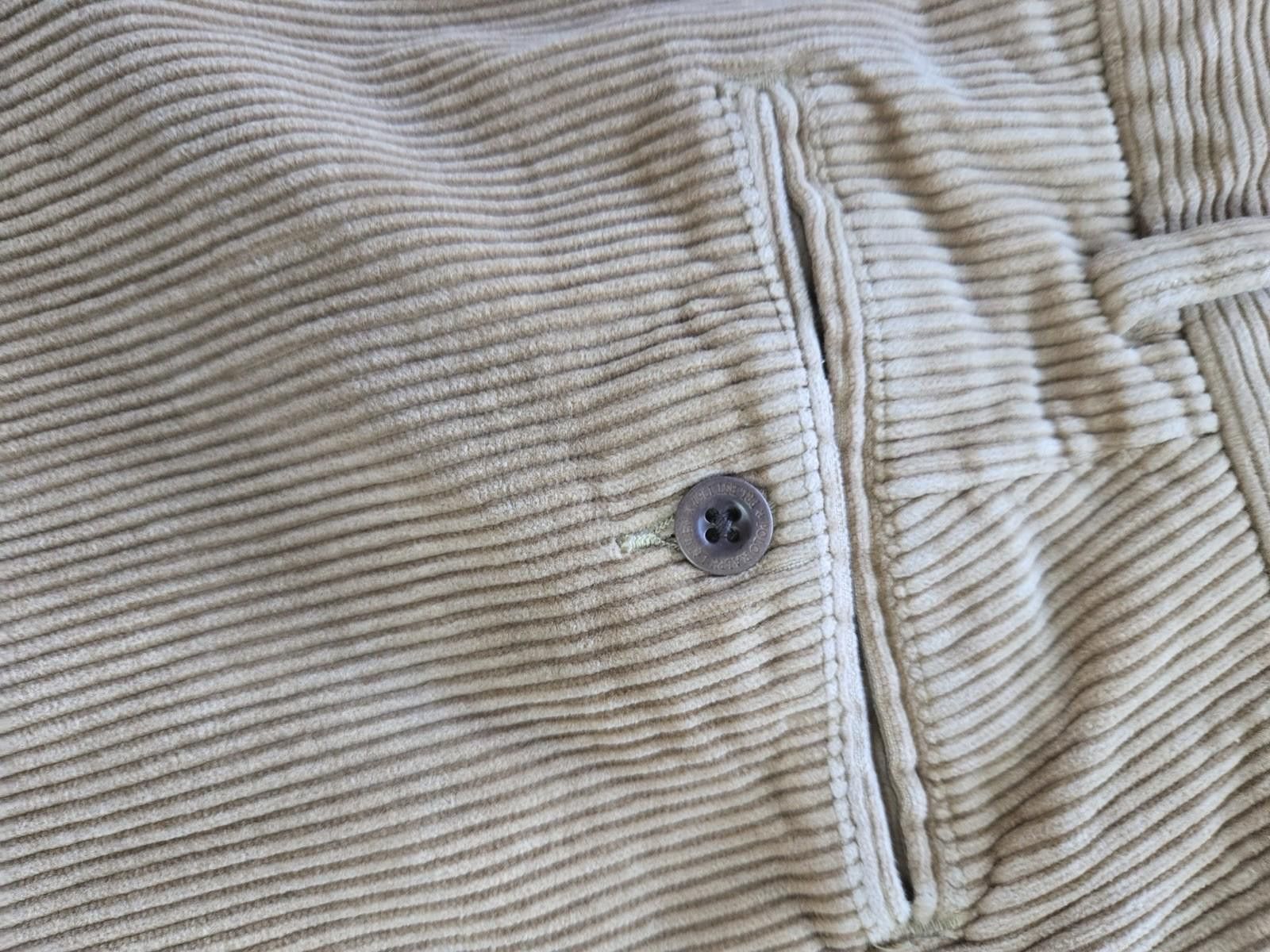 Polo Ralph Lauren Polo Ralph Lauren Corduroy Pants Mens 34x30 Brown Pleated Size US 34 / EU 50 - 2 Thumbnail