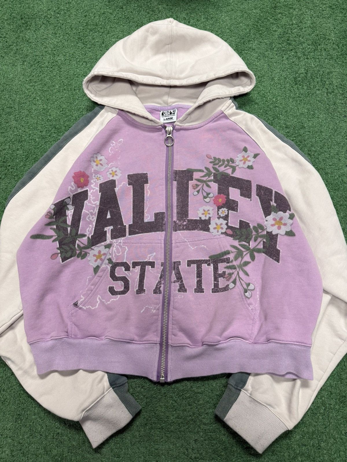 Vale Vale valley state lavender hoodie Size US L / EU 52-54 / 3 - 2 Thumbnail