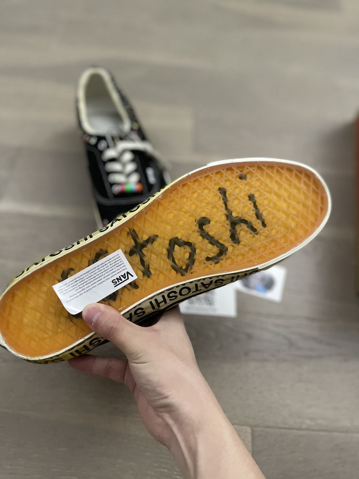 Satoshi Nakamoto × Vans Satoshi Nakamoto OTW Old Skool Vans Pearlized Size US 13 / EU 46 - 8 Thumbnail