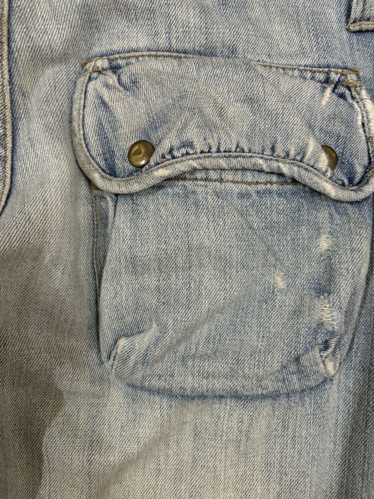 KMRii Vintage Kiliwatch Mud Wash Distressed Punk Grunge Jeans Size US 32 / EU 48 - 20 Thumbnail