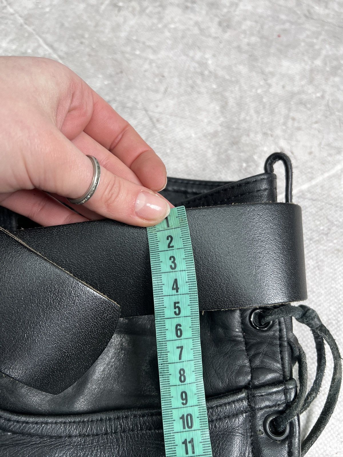 Hysteric Glamour Avantgarde leather gothic y2k leather belt hysteric glamour Size ONE SIZE - 9 Thumbnail