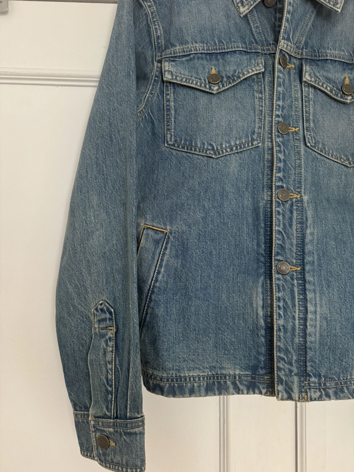 Corridor Corridor - Made in Italy Organic Cotton Denim Jacket XS NWT Size US XS / EU 42 / 0 - 6 Thumbnail