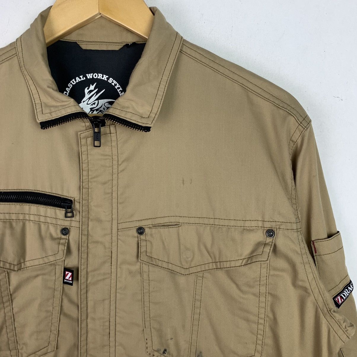 Designer × Japanese Brand × Vintage Vintage Jichodo Z-Dragon Jacket Size US L / EU 52-54 / 3 - 3 Thumbnail