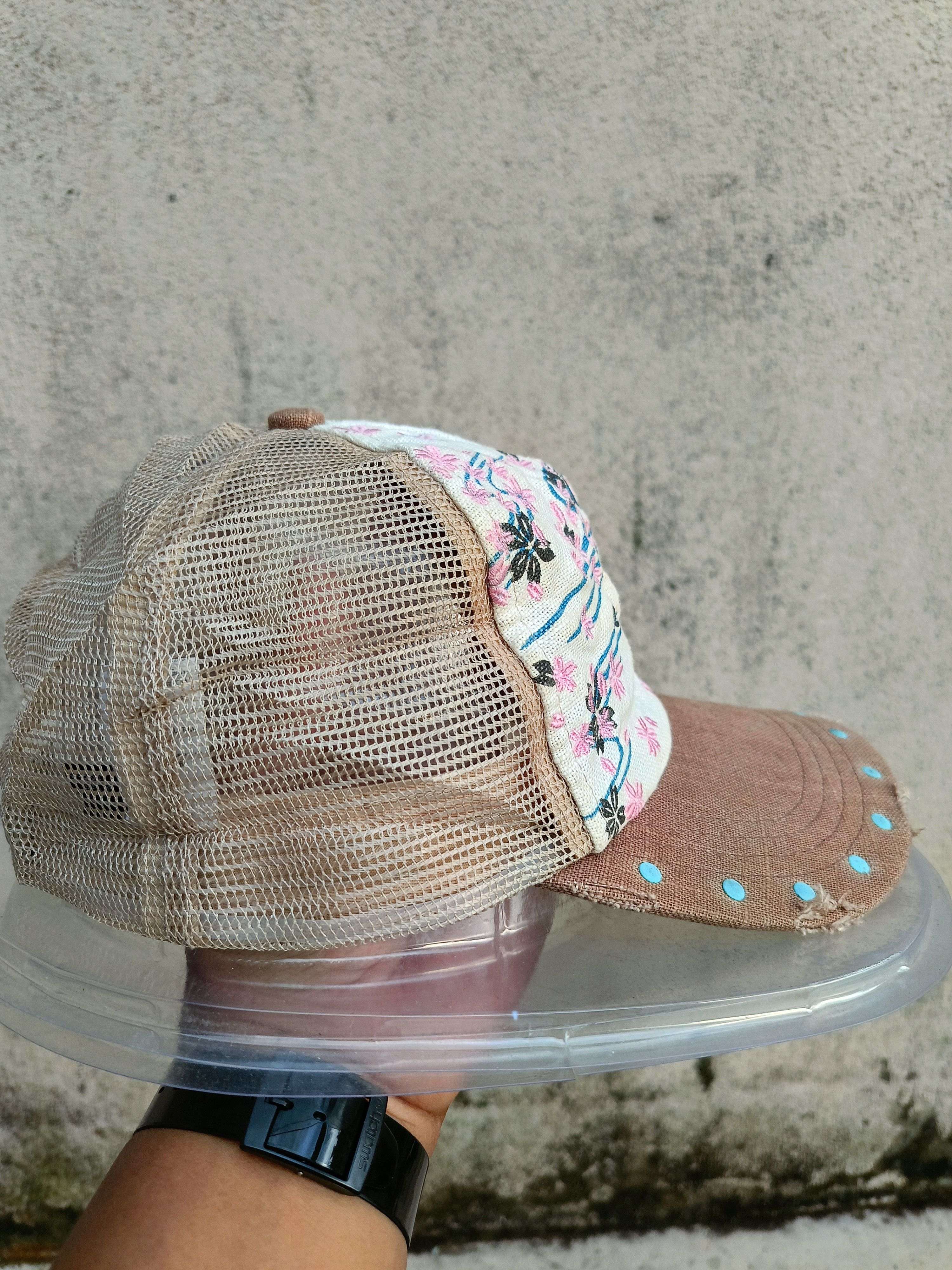 Japanese Brand VINTAGE SUKAJAN JAPANESE ART TRUCKER CAP RARE DESIGN Size ONE SIZE - 8 Thumbnail
