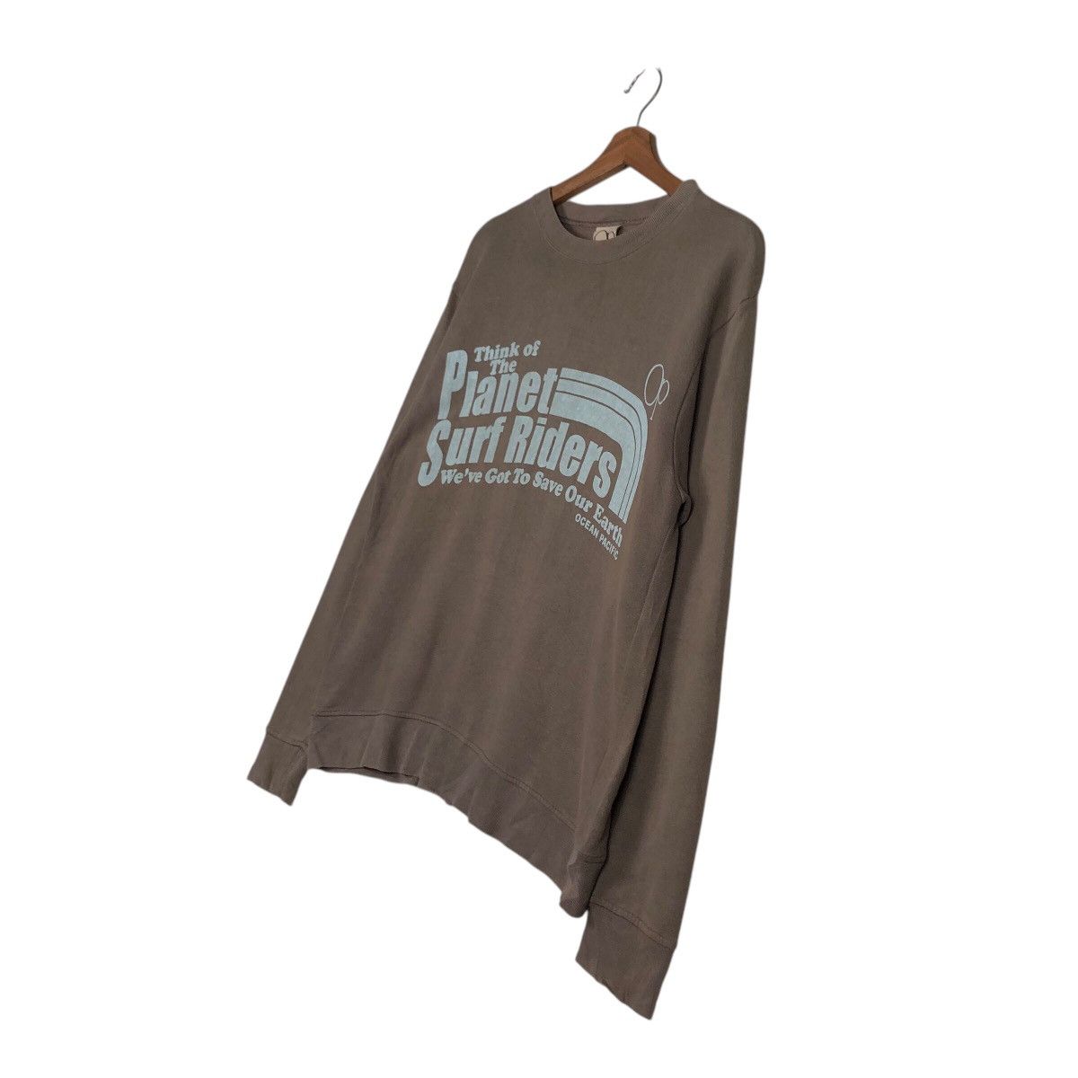 Japanese Brand × Ocean Pacific 📌Vintage Sweatshirt Ocean Pacific Big Logo Design Size US M / EU 48-50 / 2 - 3 Thumbnail