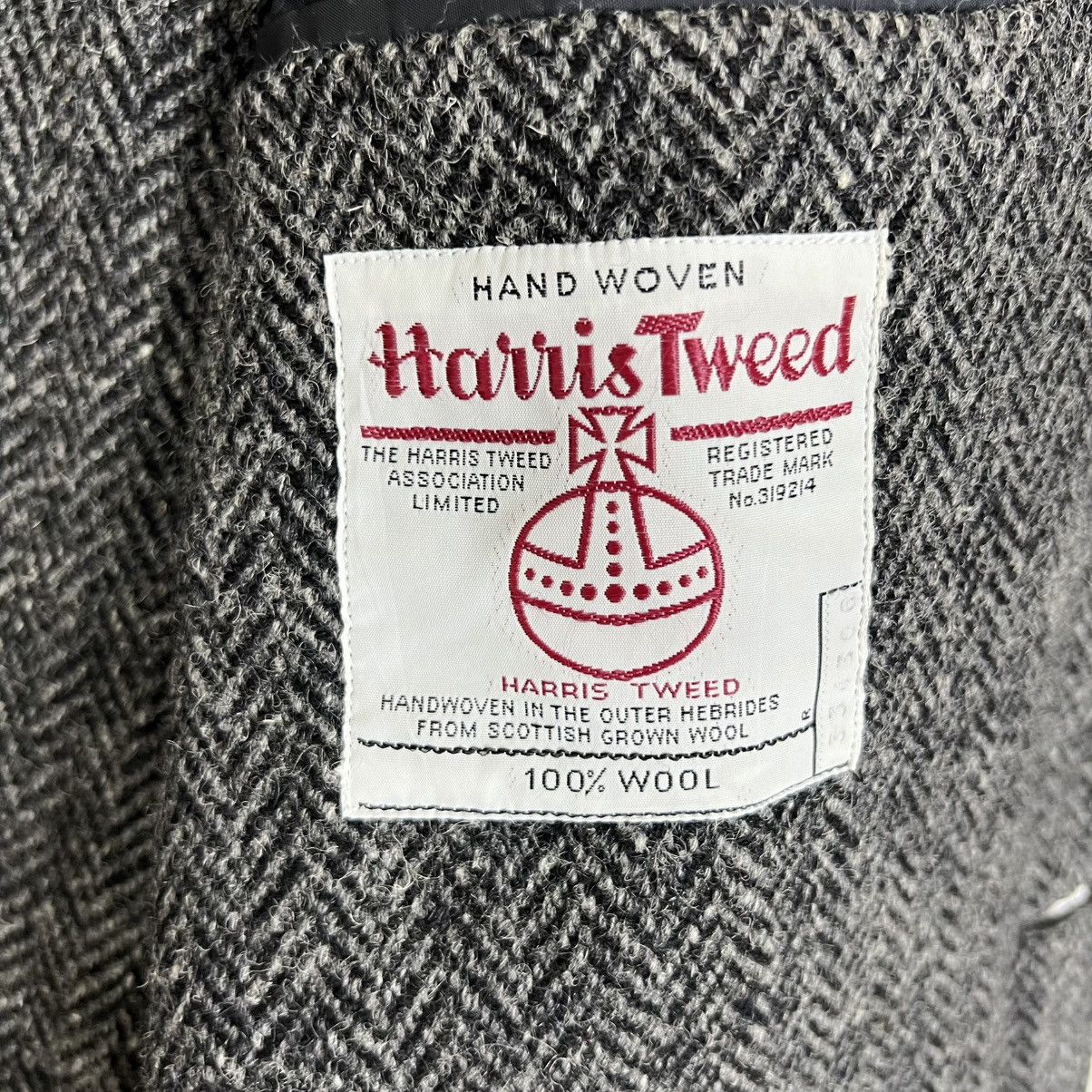 Comme des Garcons Gray Herringbone Tweed Blazer CDG x Harris Tweed Size US M / EU 48-50 / 2 - 8 Thumbnail
