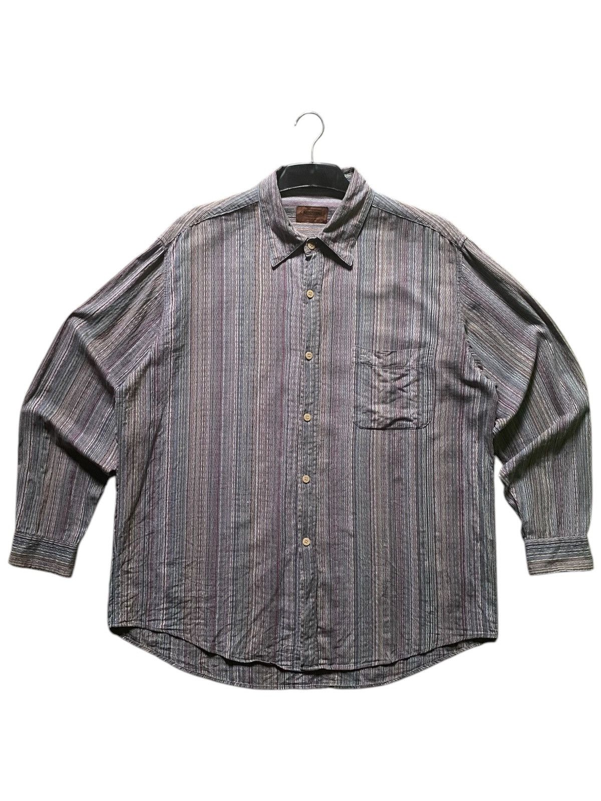 Missoni × Vintage Vintage missoni shirt Size US XL / EU 56 / 4 - 1 Thumbnail