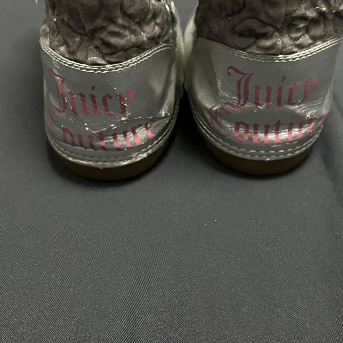 Juicy Couture × Vintage VINTAGE JUICY COUTURE MOHAIR MONOGRAM WINTER UNT SNOW BOOTS Size US 5.5 / IT 35.5 - 4 Thumbnail