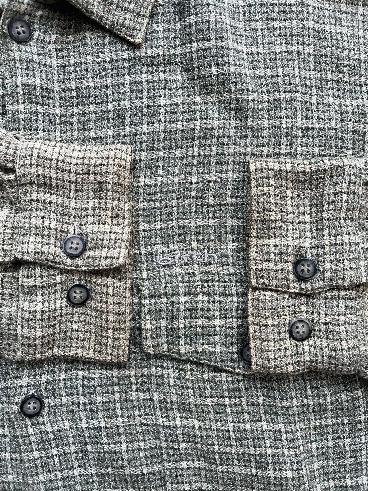Other 90's Bitch Skateboard Plaid Shirt Size US L / EU 52-54 / 3 - 2 Thumbnail