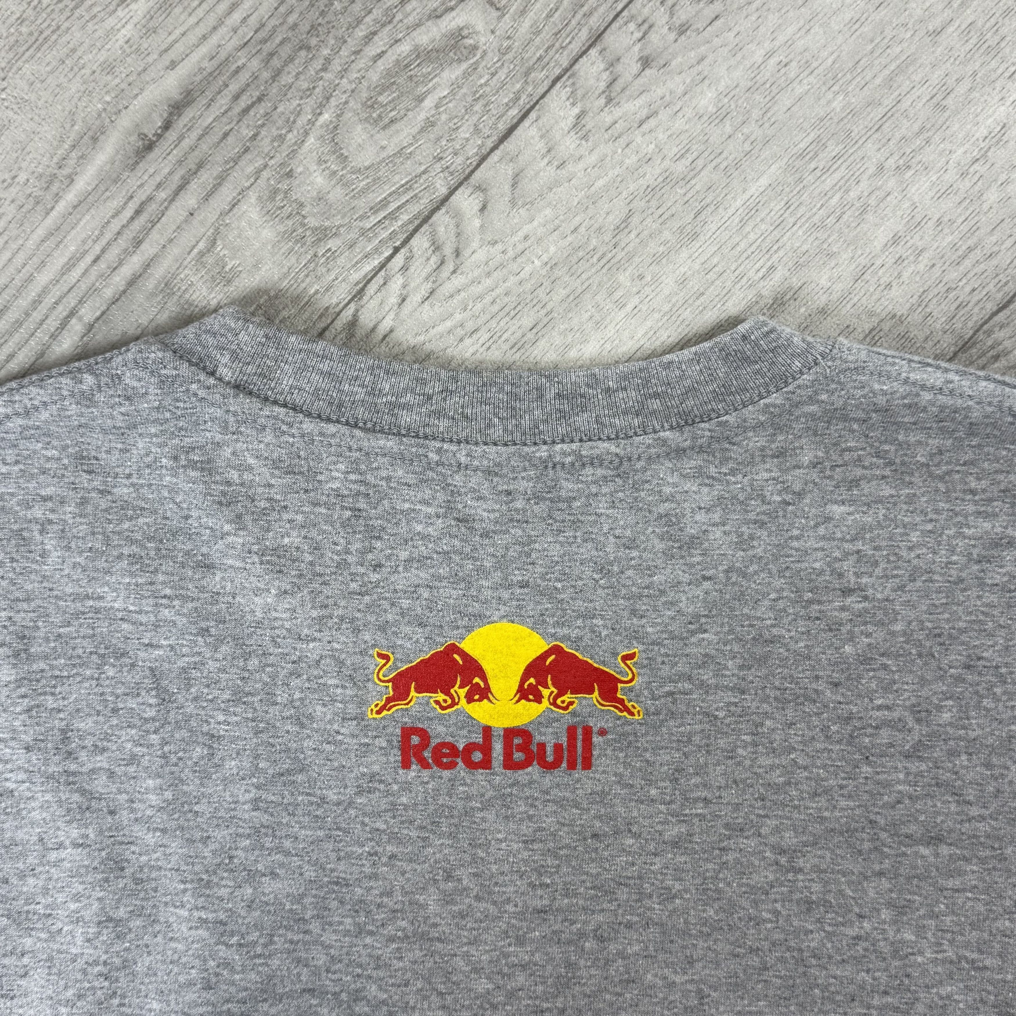 Red Bull Vintage Red Bull 90s Graphic Grey Tee Shirt L Size US L / EU 52-54 / 3 - 3 Thumbnail