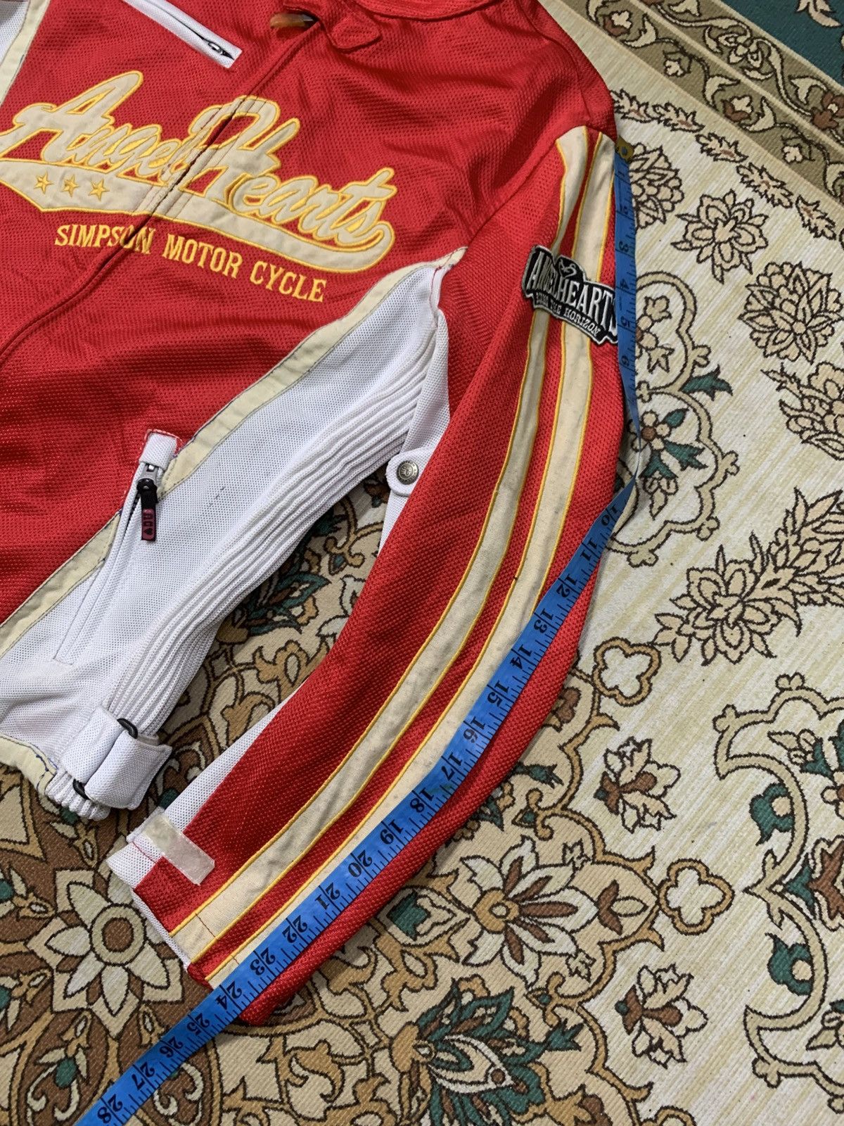 Sports Specialties VINTAGE SIMPSON MOTOR CYCLE JACKET Size US M / EU 48-50 / 2 - 24 Thumbnail