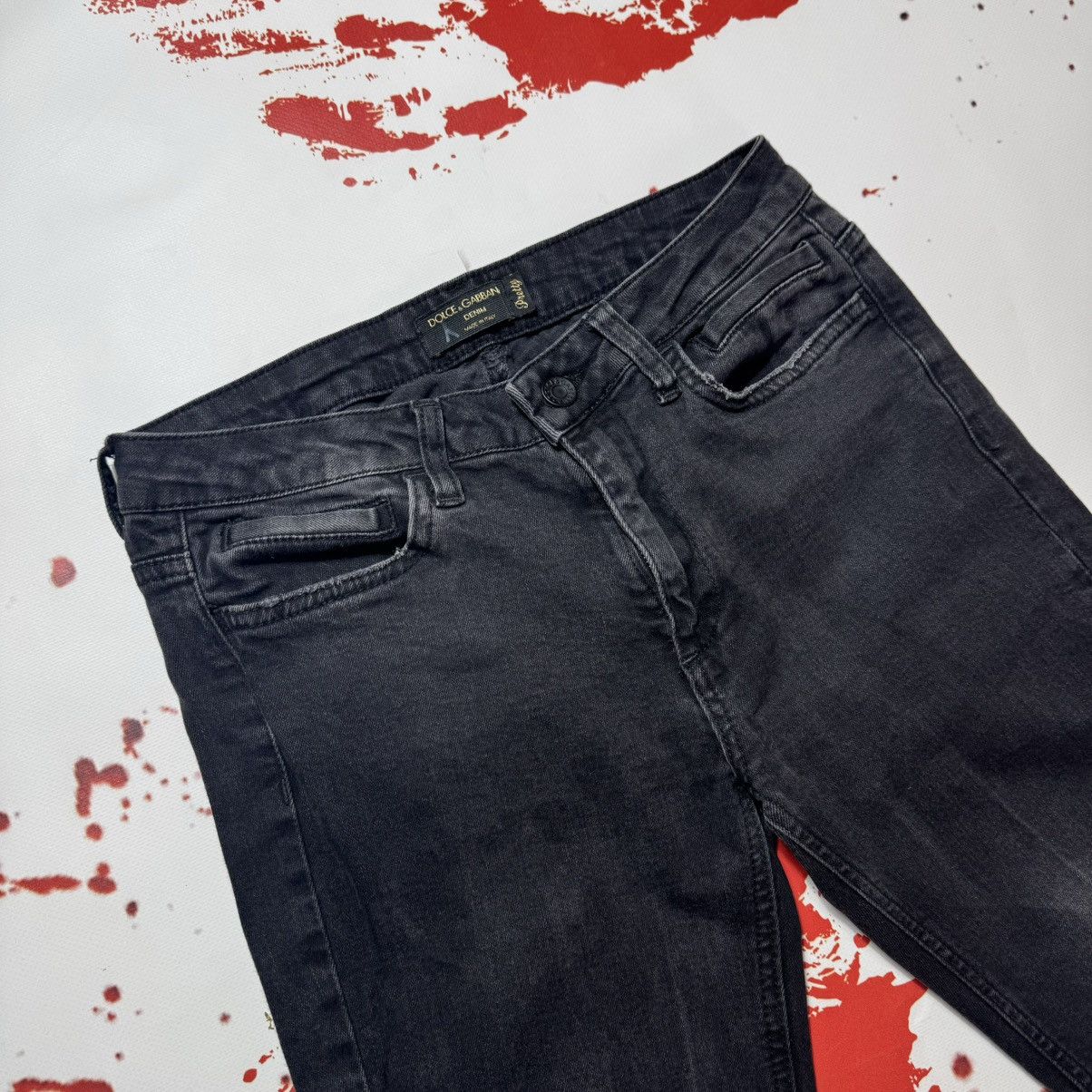 Dolce & Gabbana vintage flared big logo dolce gabbana jeans Size 30" / US 8 / IT 44 - 6 Thumbnail