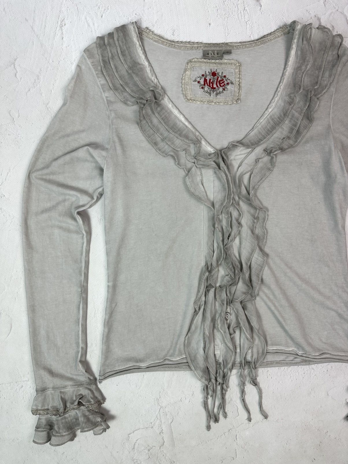 Vintage Y2K Vintage Washed Jumper Size S / US 4 / IT 40 - 3 Thumbnail