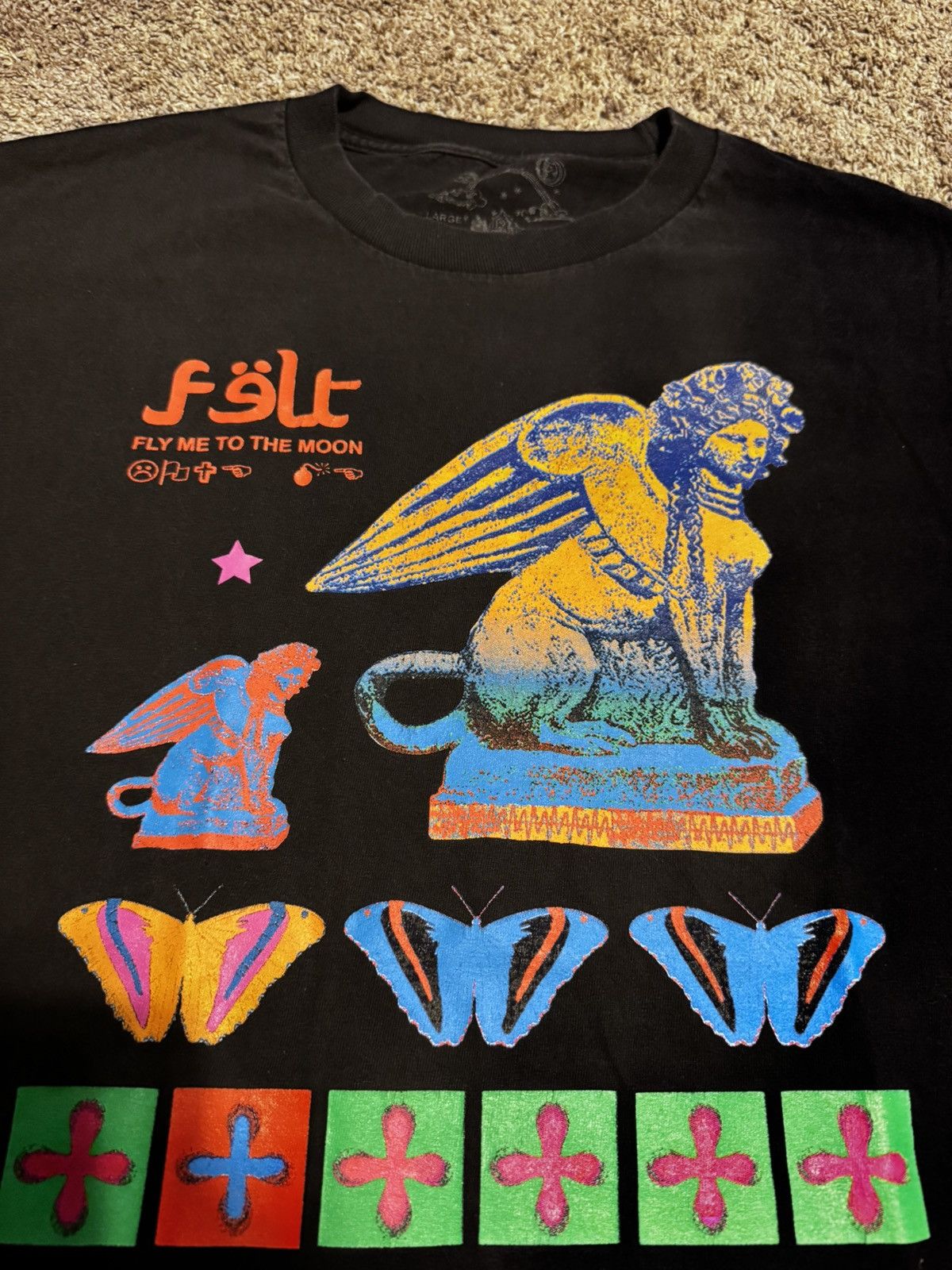 FELT FELT T-shirt Large Size US L / EU 52-54 / 3 - 4 Thumbnail