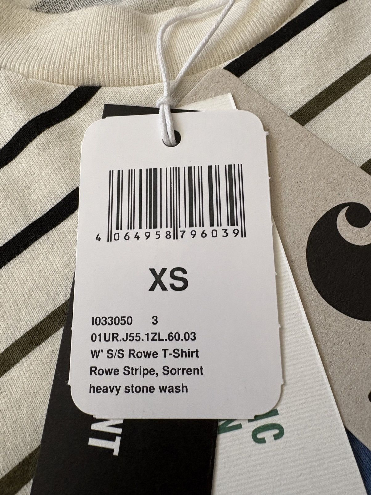 Carhartt Wip Carhartt WIP W’ S/S Rowe T-Shirt – Rowe Stripe Size US XS / EU 42 / 0 - 3 Thumbnail