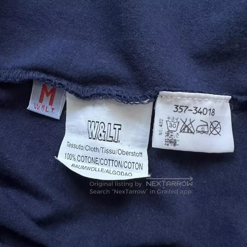 Walter Van Beirendonck Walter Van Beirendonck 98ss navy blue Pu photo stitching g Size US M / EU 48-50 / 2 - 5 Thumbnail