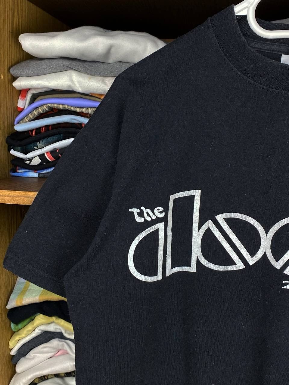 Band Tees × Vintage Vintage 00s The Doors Jim Morrison Black Tee Size US M / EU 48-50 / 2 - 3 Thumbnail