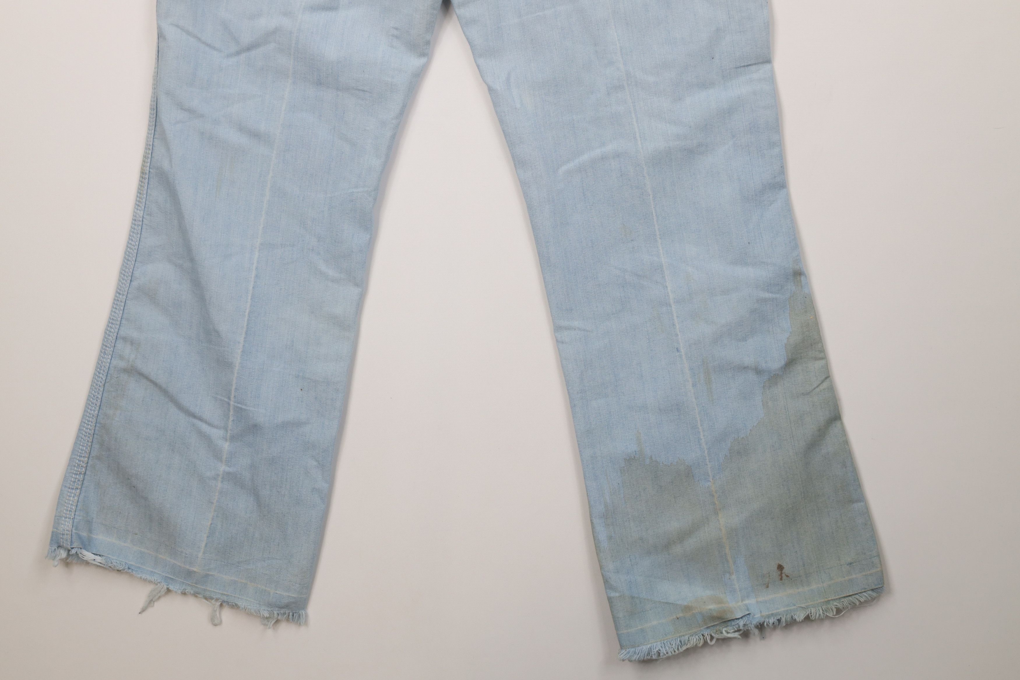 Wrangler Vintage 70s Wrangler Thin Bell Bottoms Jeans Blue USA Size US 36 / EU 52 - 14 Thumbnail
