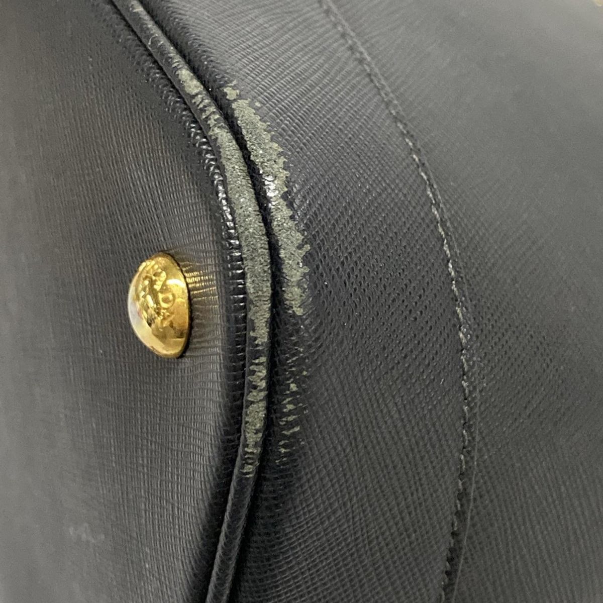 Prada PRADA Triangle Logo Handbag Saffiano Lux (Leather) Size ONE SIZE - 7 Thumbnail