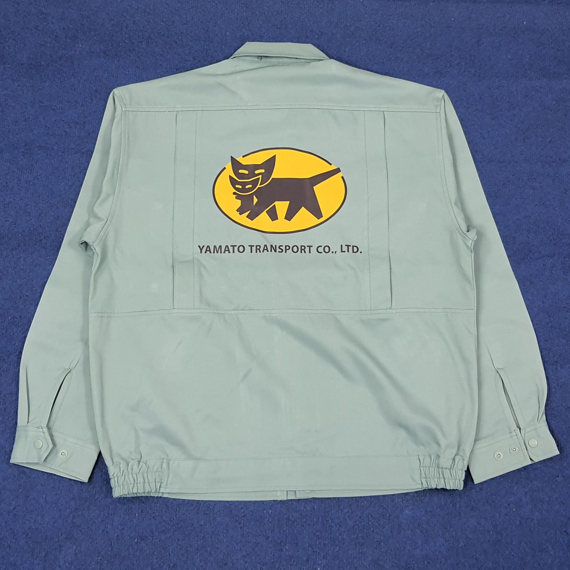 Japanese Brand Vintage Yamato Transport Japan Workwear Custom Jacket C243N6 Size US L / EU 52-54 / 3 - 1 Thumbnail