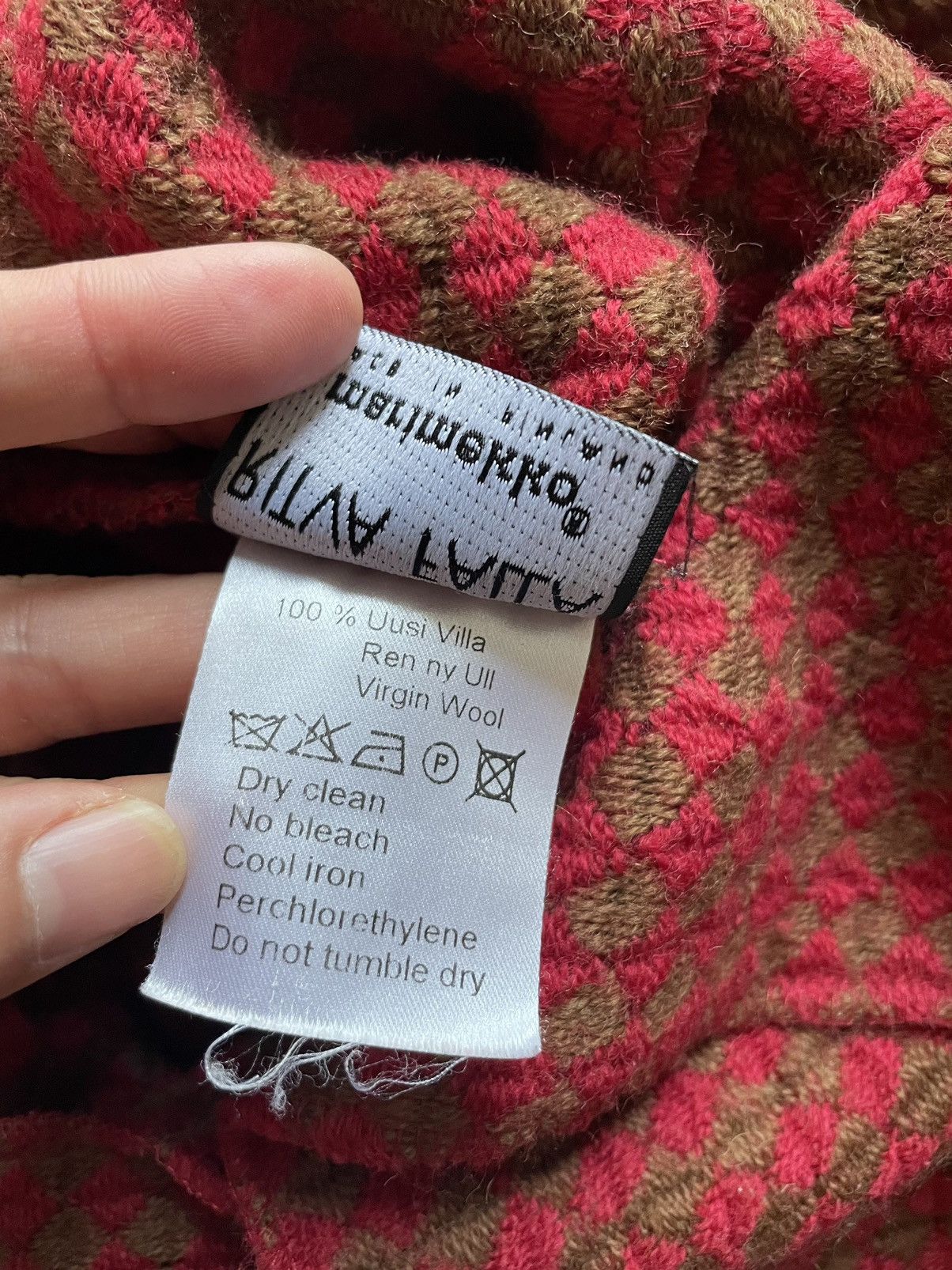 Marimekko × Vintage Marimekko Ritta Falla wollen coat Size XL / US 12-14 / IT 48-50 - 11 Thumbnail