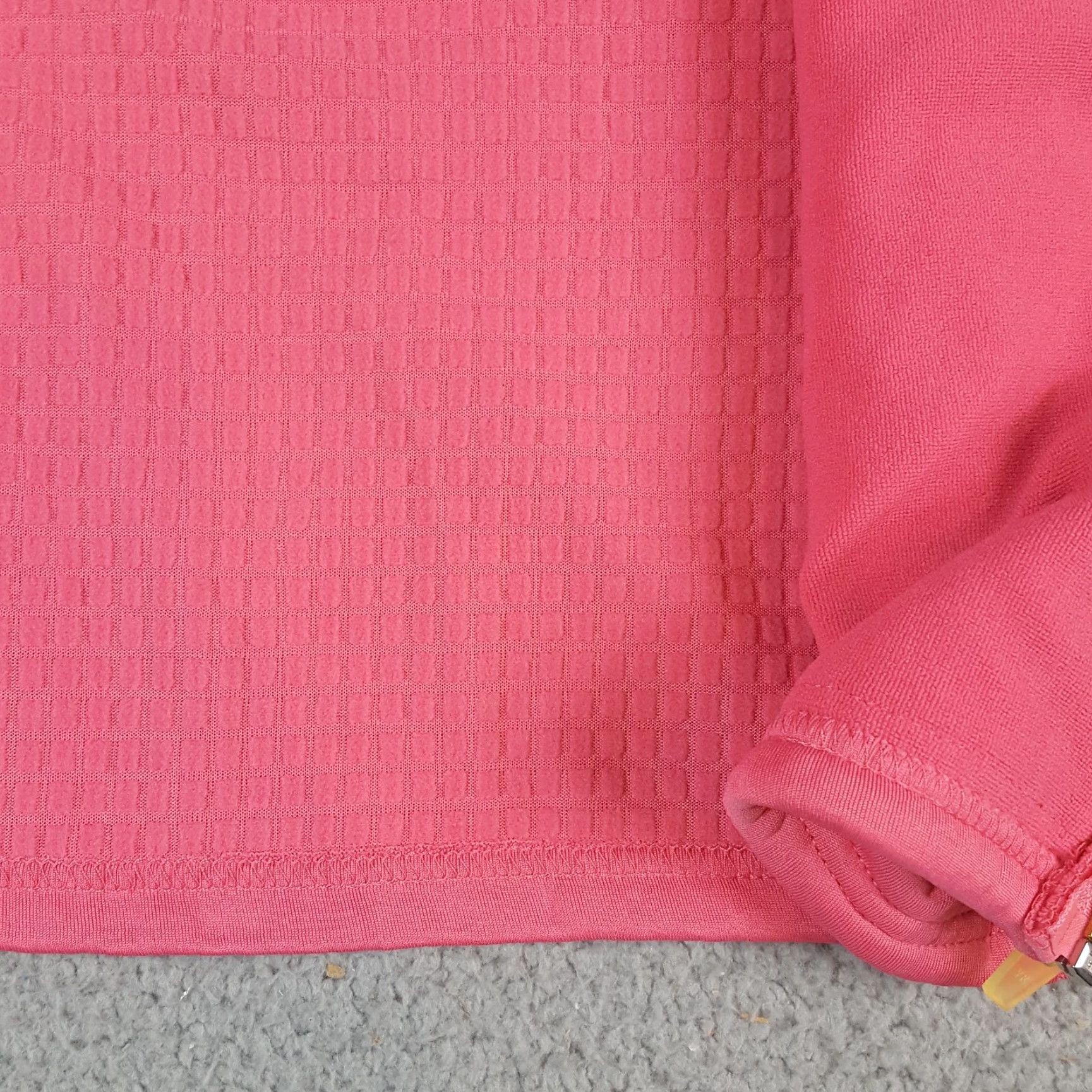 Pinko Lopez Preppy Pink Micro Fleece Lined Womens Size M Zip Up Vest Windbreaker Golf Jacket Size M / US 6-8 / IT 42-44 - 7 Thumbnail