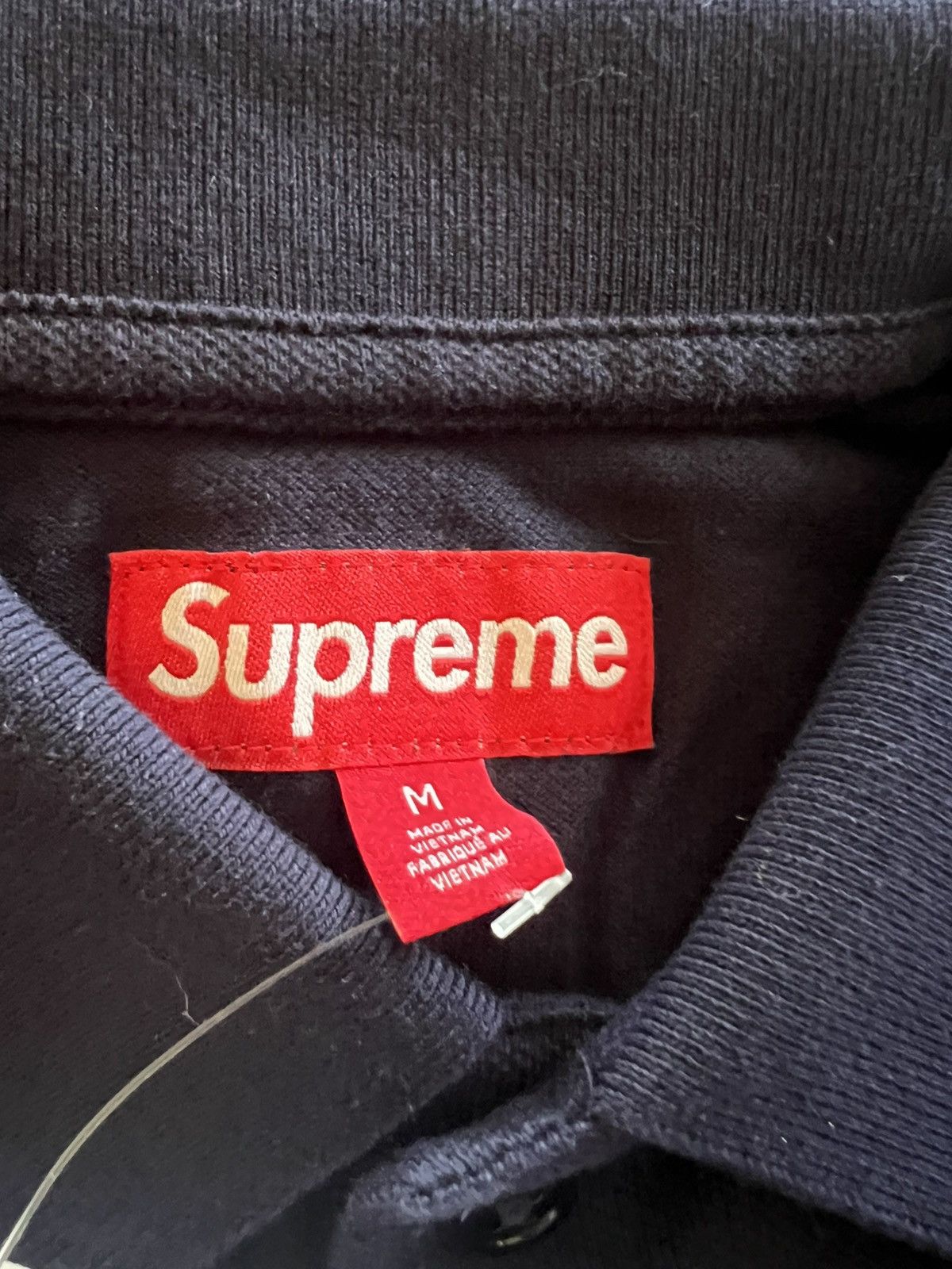 Supreme Spitfire Polo Shirt Navy Size Medium